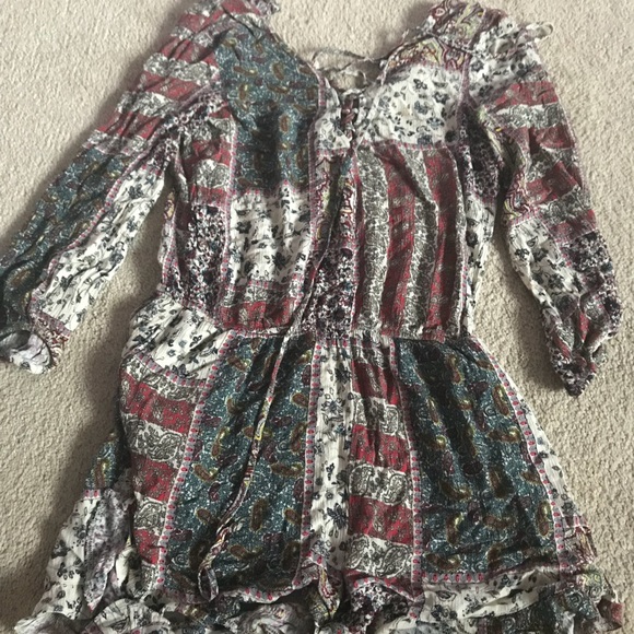 Flowery Romper - Picture 2 of 2